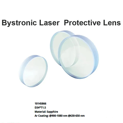 Material safira da lente protetora D34 *T1.5mm do laser de Bystronic 