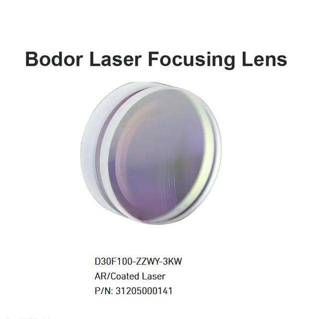Lente de foco a laser Bodor D30 F100 3KW