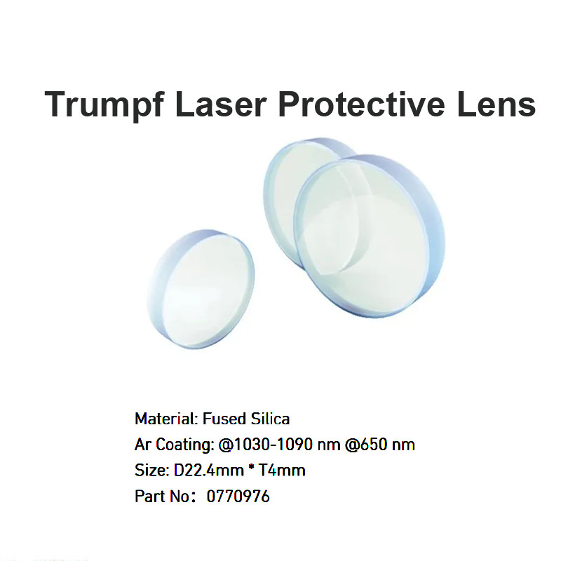 Lente protetora para janelas a laser Trumpf D22.4 * T4mm