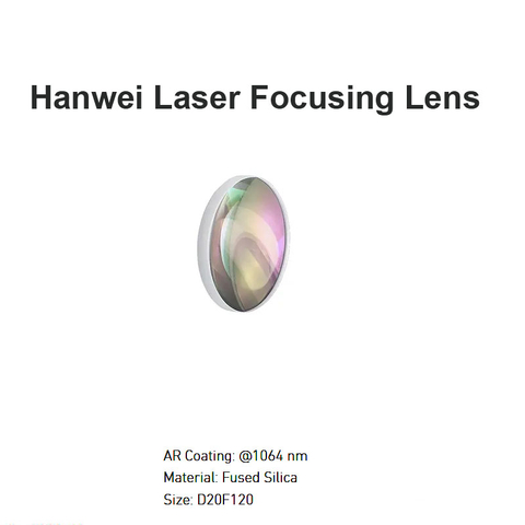 Lente de foco a laser Hanwei D20 F120