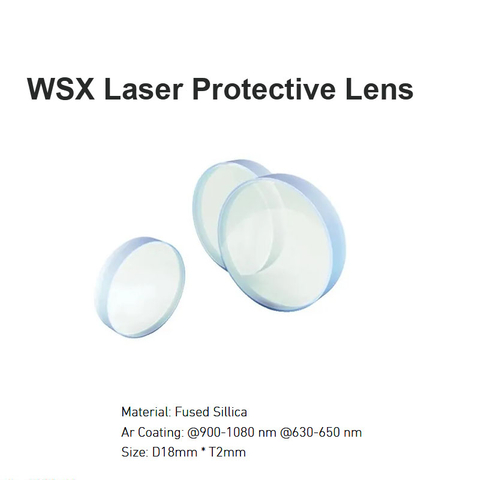 Lente protetora laser WSX D18 T2mm
