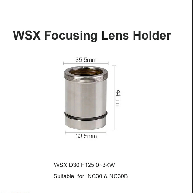 Suporte de lente de foco WSX D30 F125 0 ~ 3KW