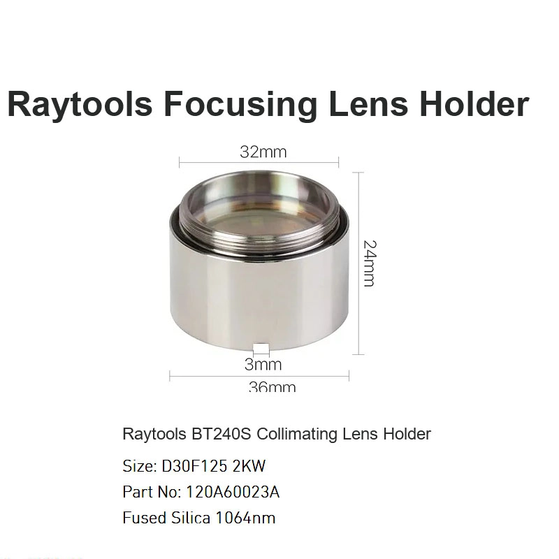 Suporte de lente de colimação Raytools BT240S D30 F125 2KW
