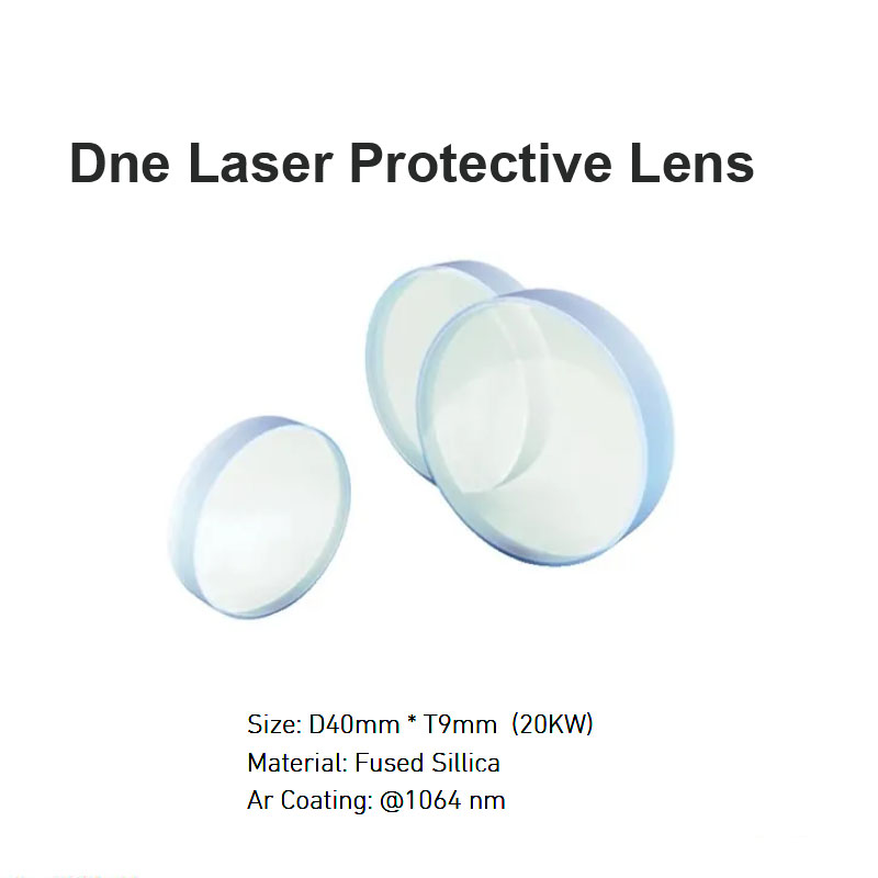 Lente protetora a laser Dne D40 *T9mm 20KW