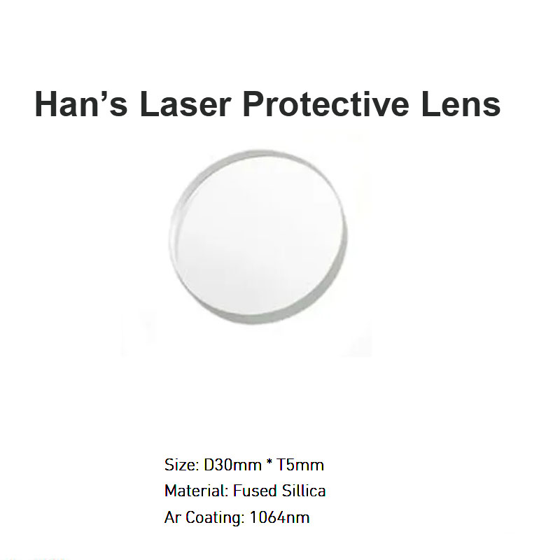Lente protetora a laser Han's D30 *T5mm