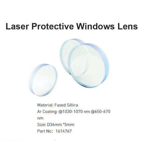 Lente protetora para janelas a laser Trumpf D34 * 5mm