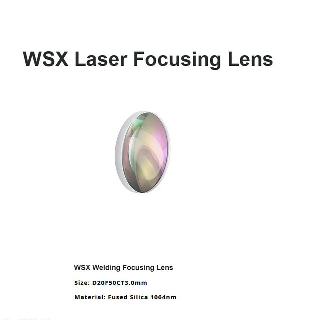 Lente de foco para soldagem WSX D20 F50