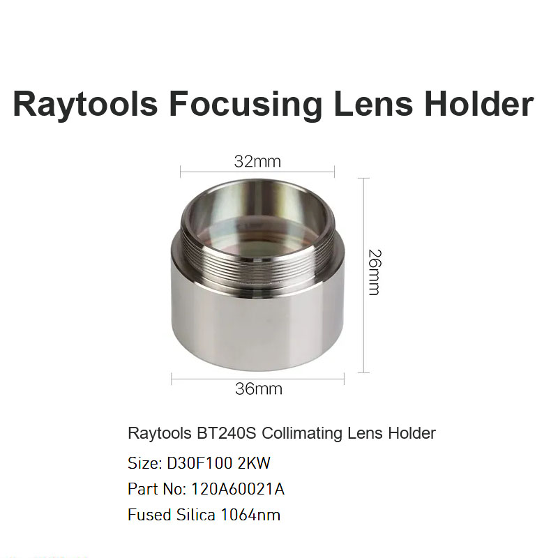 Suporte de lente de colimação Raytools BT240S D30 F100 