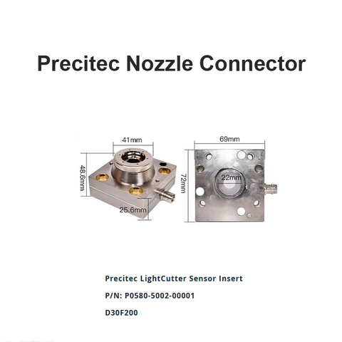 Conector de bico Precitec D30 F200