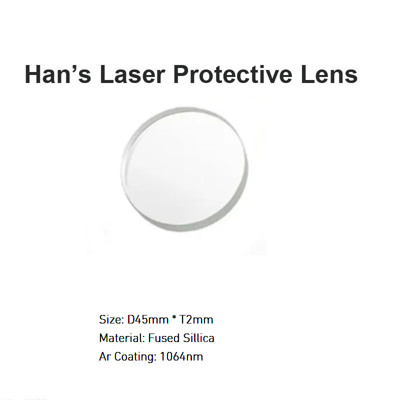 Lente protetora a laser Han D45 *T2mm