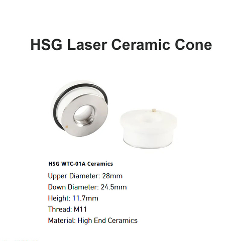 Cone Cerâmico Laser HSG D 28mm H11.7mm