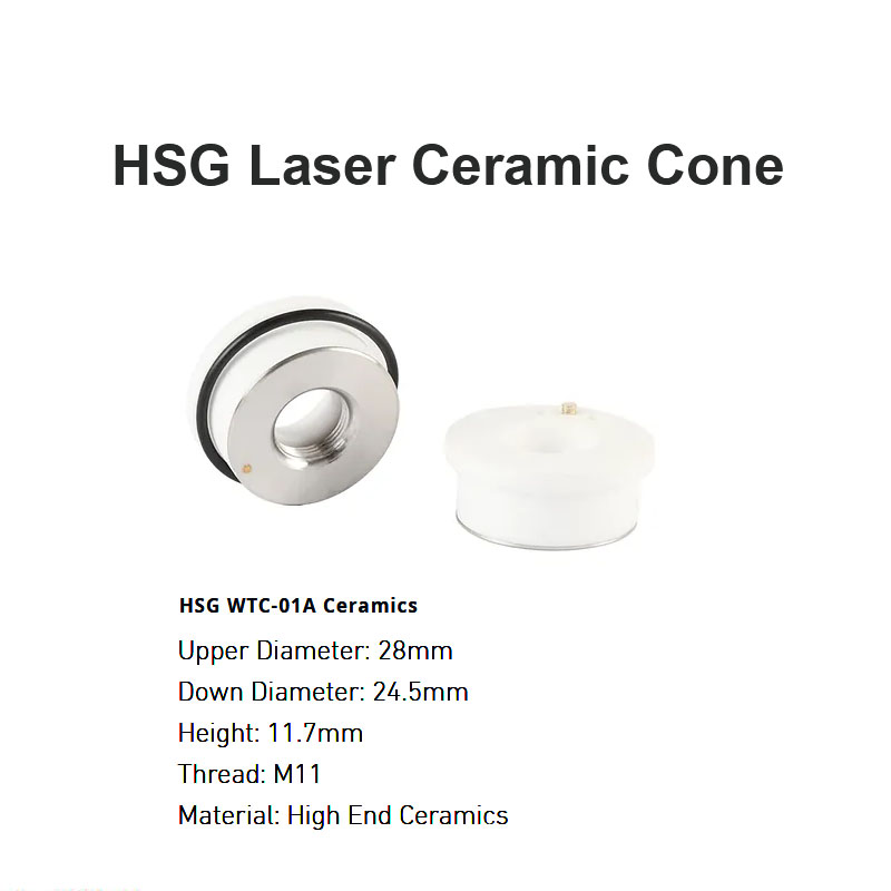 Cone Cerâmico Laser HSG D 28mm H11.7mm