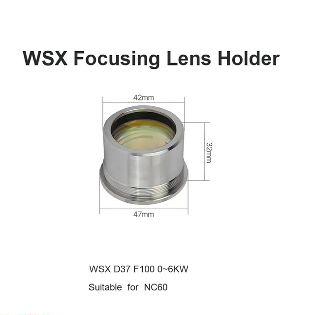 Suporte de lente de foco WSX D37 F100 0~6kw