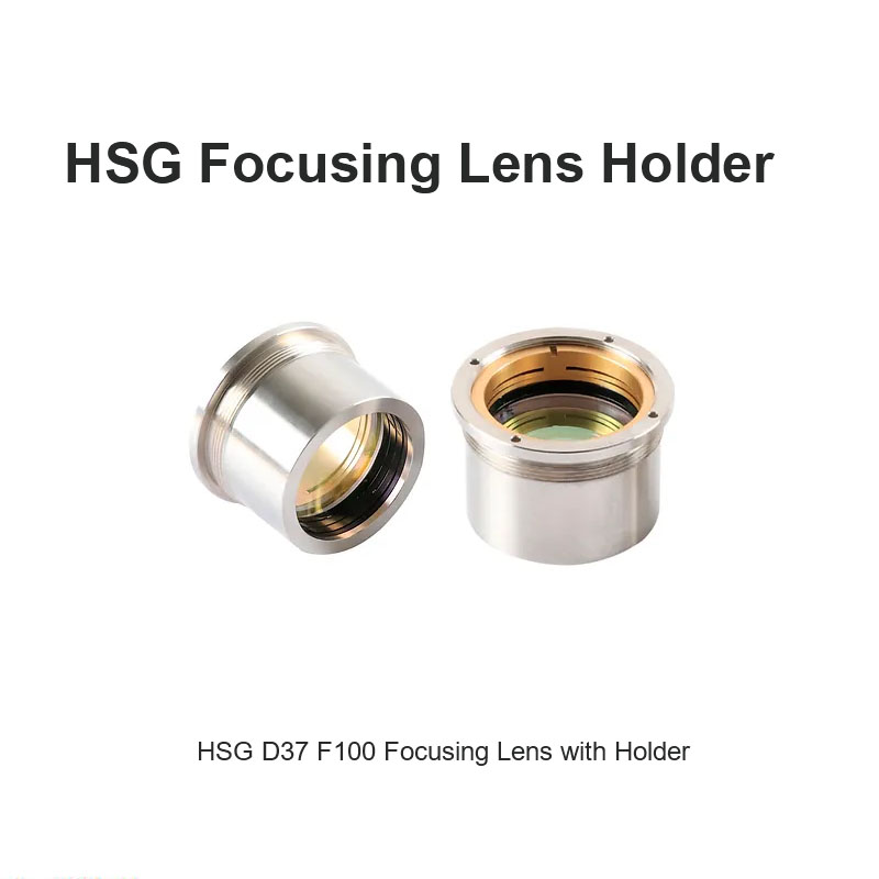 Lente de foco HSG D37 F100 com suporte