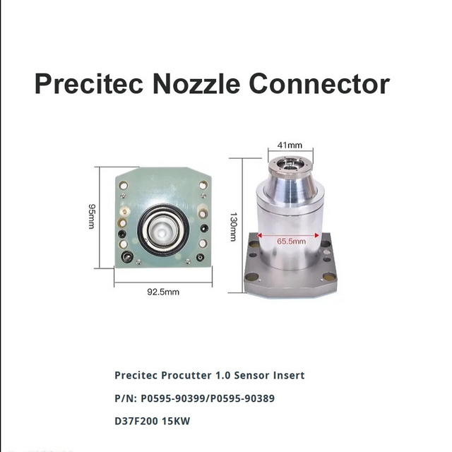 Conector de bico Precitec D37 F200 15kw