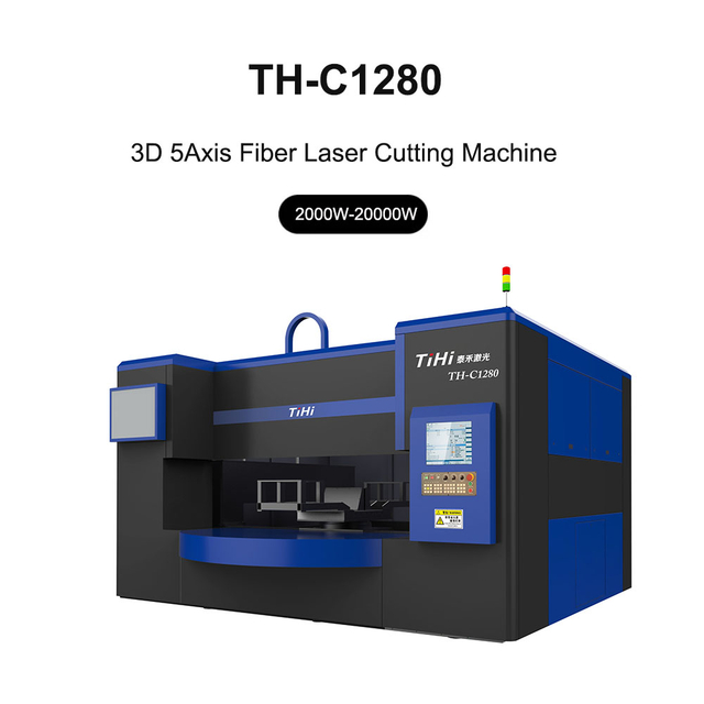 Máquina de corte a laser de fibra de 5 eixos 3D TH-C1280/TH-C1290