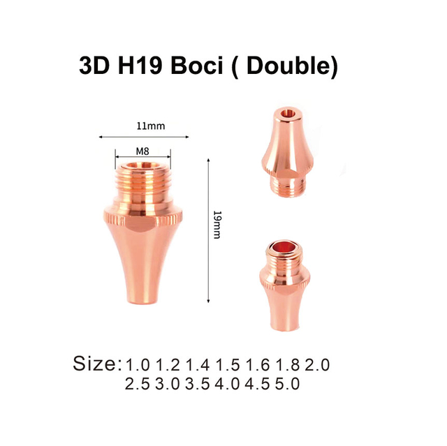 Bocal de dupla camada H19 Boci Modelo 3D