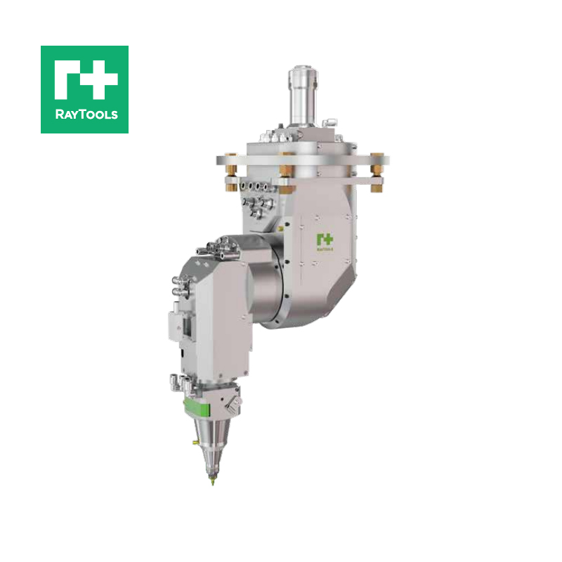 Cabeça de corte chanfrada de tubo de quatro eixos Raytools GF402 (6KW) 