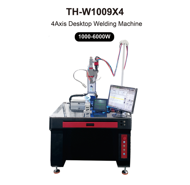 Máquina de solda a laser de fibra de plataforma de cabeça única TH-W1009X4